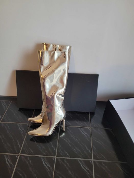 Nowe złote kozaki marciano guess 38