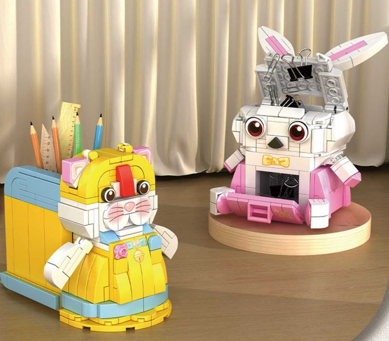 Nowe klocki konstrukcyjne Królik Szkatułka 241 elementów nie lego