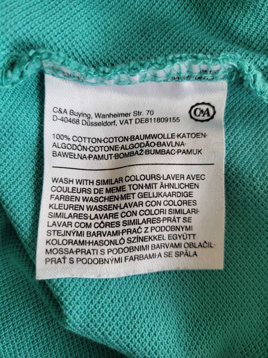 Koszulka polo męska krótki rękaw C&A