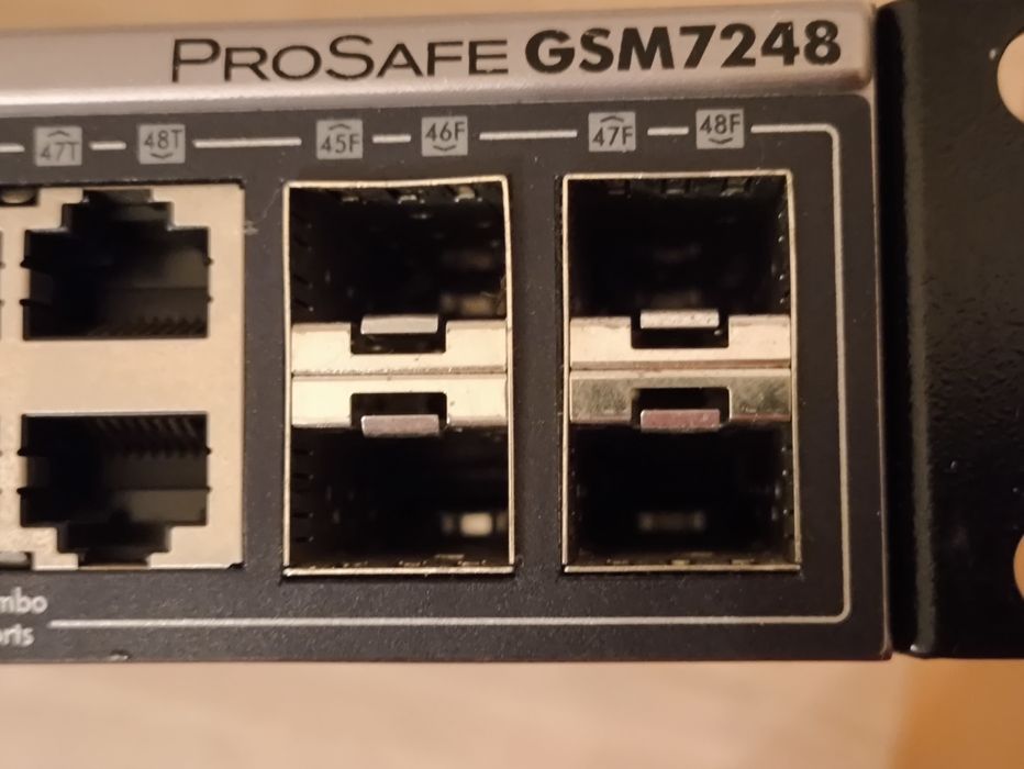 Przełącznik sieciowy Netgear ProSafe GSM7248 ver.2