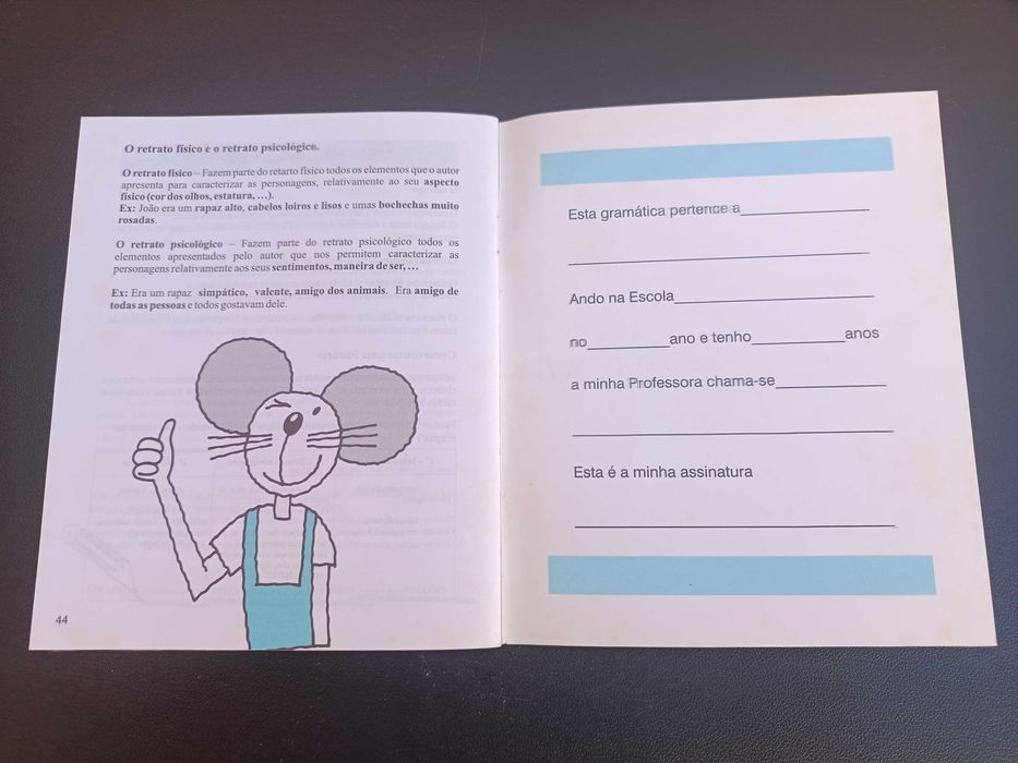 Livro "Gramática Ratinho", Prof. Isabel Passos