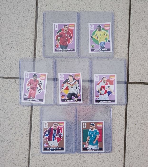 7 Extra Stickers Panini FIFA World Cup 2026
