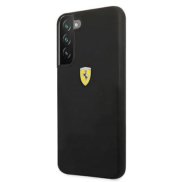 Etui Ferrari On Track Silicone na Samsung Galaxy S22+ - czarne