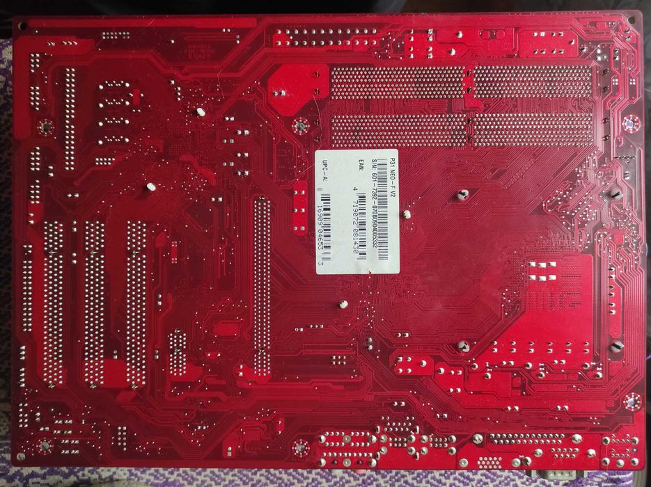 Комплект: материнка Msi p31 neo v2, видеокарта gts 250, intel core2duo