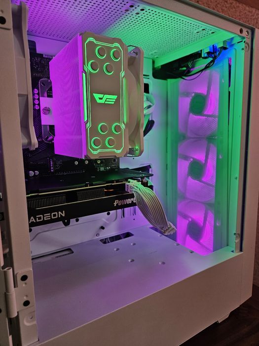 NOWY Komputer RX 9060XT/RYZEN 5600/16GB/Ssd/GWARANCJA!