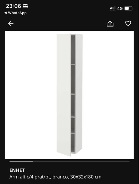 Armario WC novo IKEA - em promocao