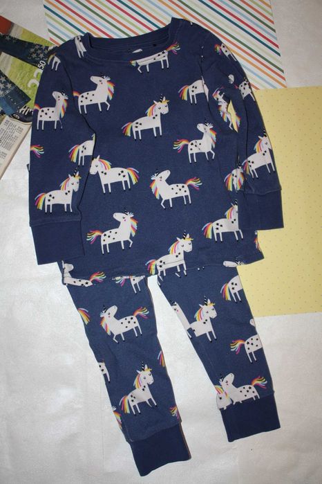 Котоновая пижама ф.Next ребенку 12/18мес отличное состояние
