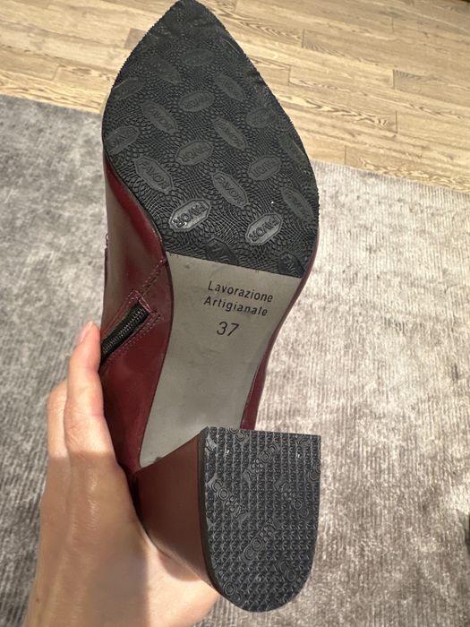 Сезонні черевики з натуральної шкіри р.37