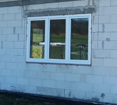 Okno drzwi tarasowe trzyszybowe wys 230 x dł 270