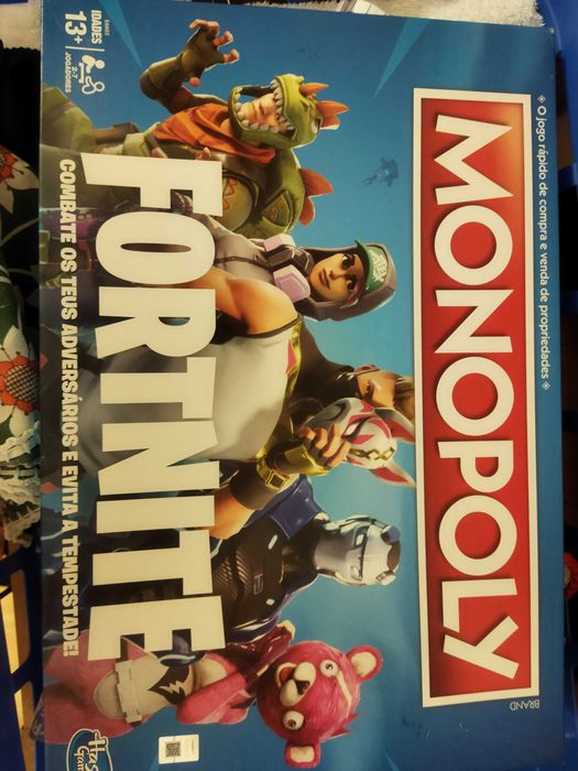 Jogo Monopoly Fortnite