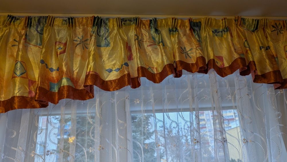 Narzuta na łóżko 140 x 200, zazdroska w okno i 3 poszewki