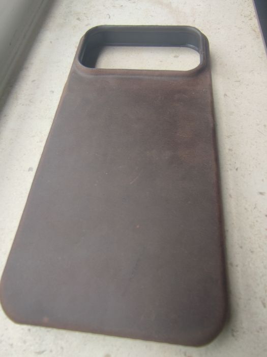 iPhone 17 pro max capa em pele + 2 películas vidro