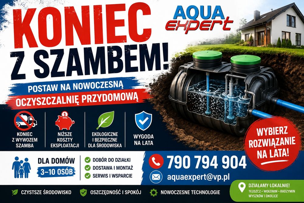 Przydomowa oczyszczalnia ścieków
