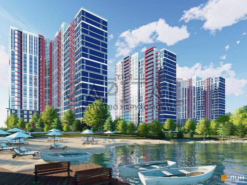 Продажа 1-комнатной квартиры 50м2 без ремонта в ЖК Причал Дарницкий район