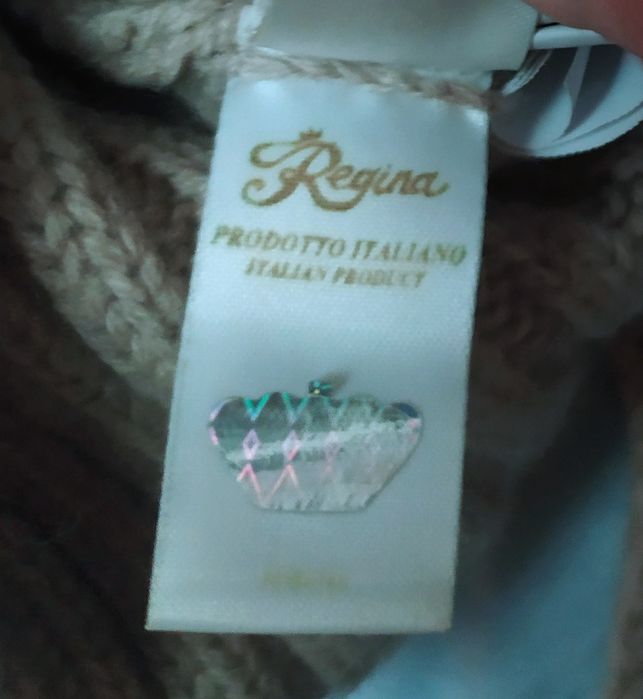 Шапка бежевая из шерсти и кашемира Regina