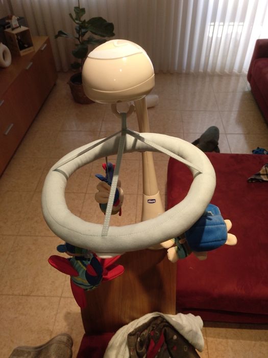 Móbile Chicco- coelhinhos corajosos