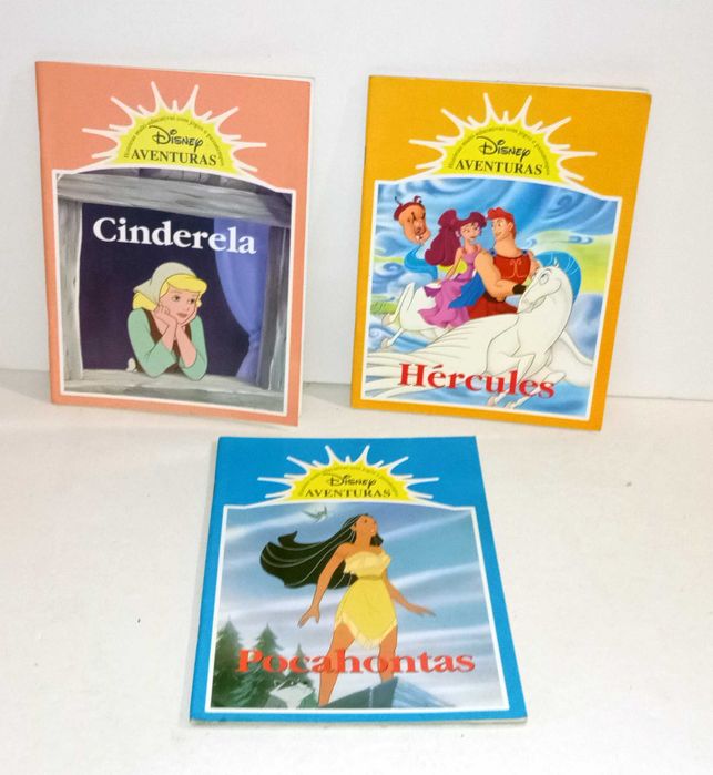 Livos da Coleção Disney Aventuras - Mais na restante foto