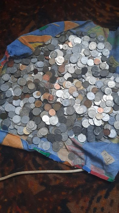Monety  7 kg..cen
