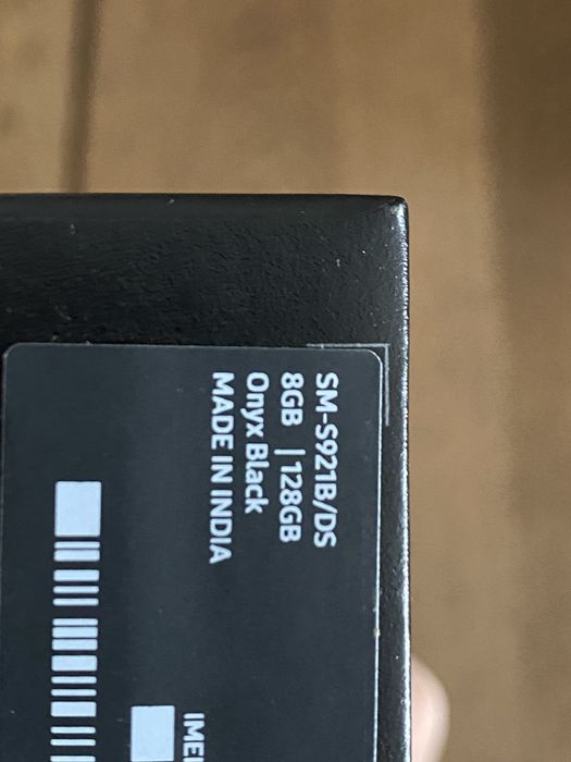 Samsung galaxy s24 128gb - preto - novo