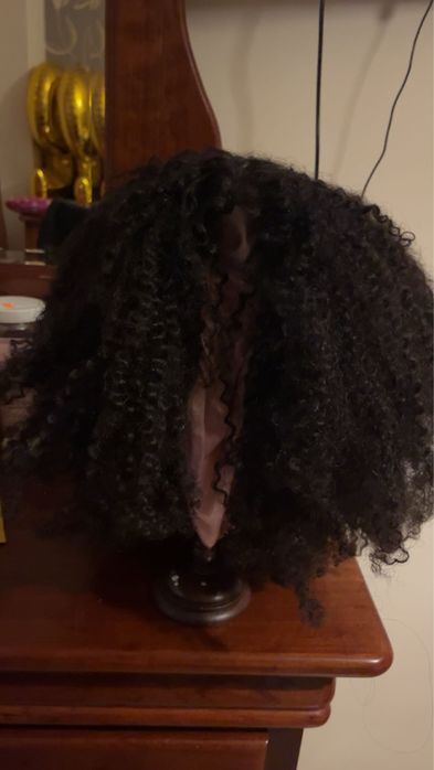 Peruca de cabelo humano