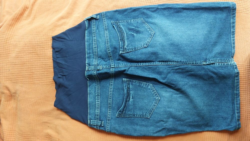Spódnica ciążowa jeans Happy Mum r.M