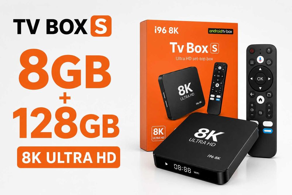 Приставка Смарт Android 14 на 8/128 Gb