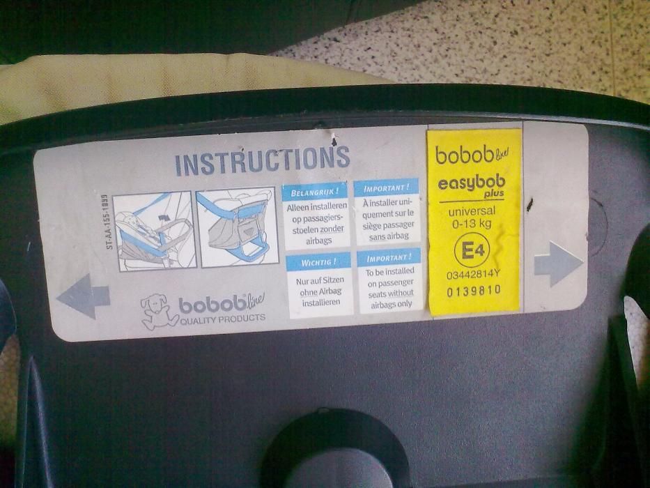 cadeira auto Carbebe 0-13kg