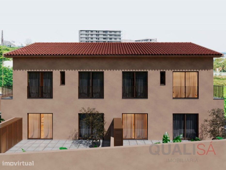 Apartamento T2 novo com logradouro e lugar de garagem em Ferreiros ...