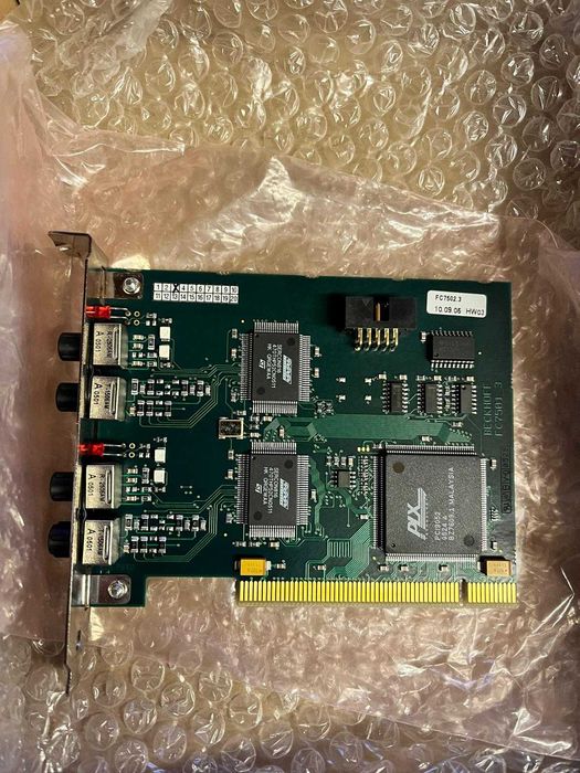 BECKHOFF FC7502.3 | SERCOS II master card, 2 channels, PCI