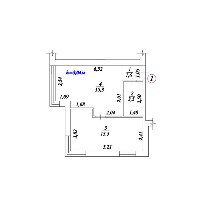 Готова однокімнатна квартира ЖК Qside, Бориспольский р-н