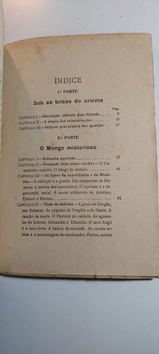 O Monge Misterioso - José Castália (1932)