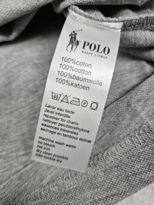 Koszulka ralph lauren męska polo szara nowość OUTLET