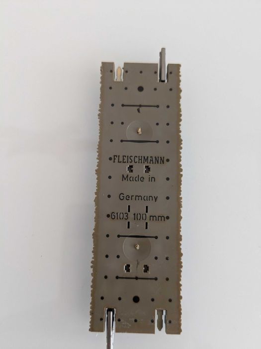 Linhas de 20cm e 10cm Fleischmann HO H0 6101 H0 6103