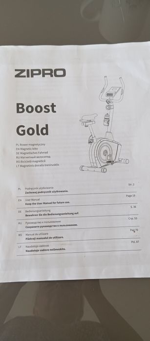 Rower treningowy Zipro Boost