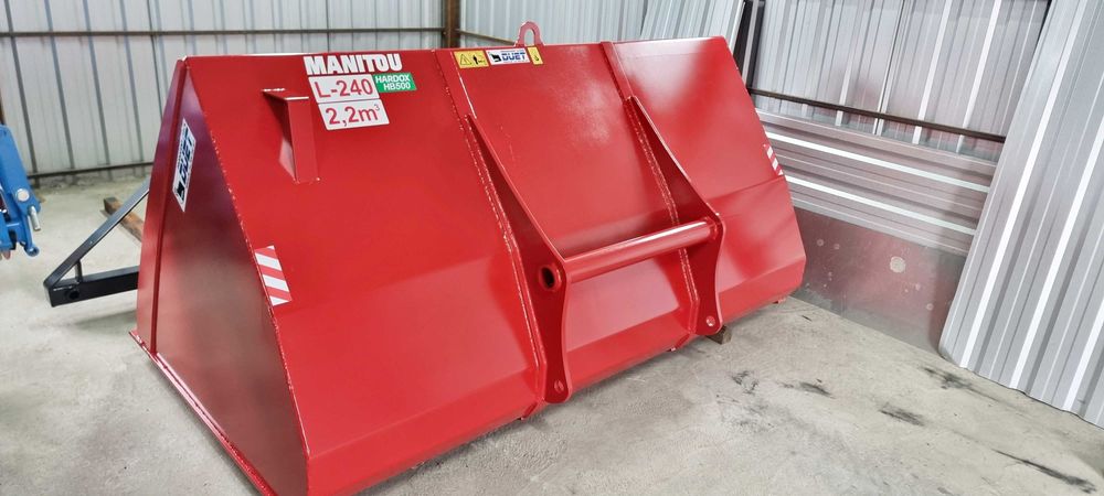 łyżka szufla łopata dieci manitou 2,2m3 objętościowa jcb jlg case 526