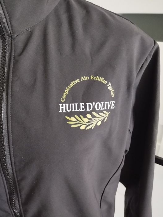 Czarne męska kurtka Softshell S