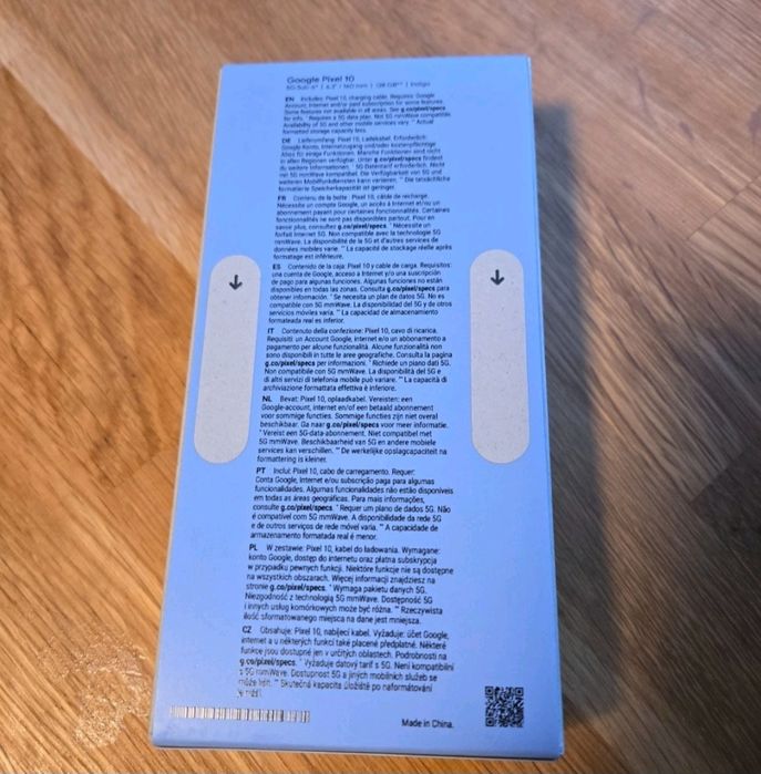 Google Pixel 10 256Gb Azul