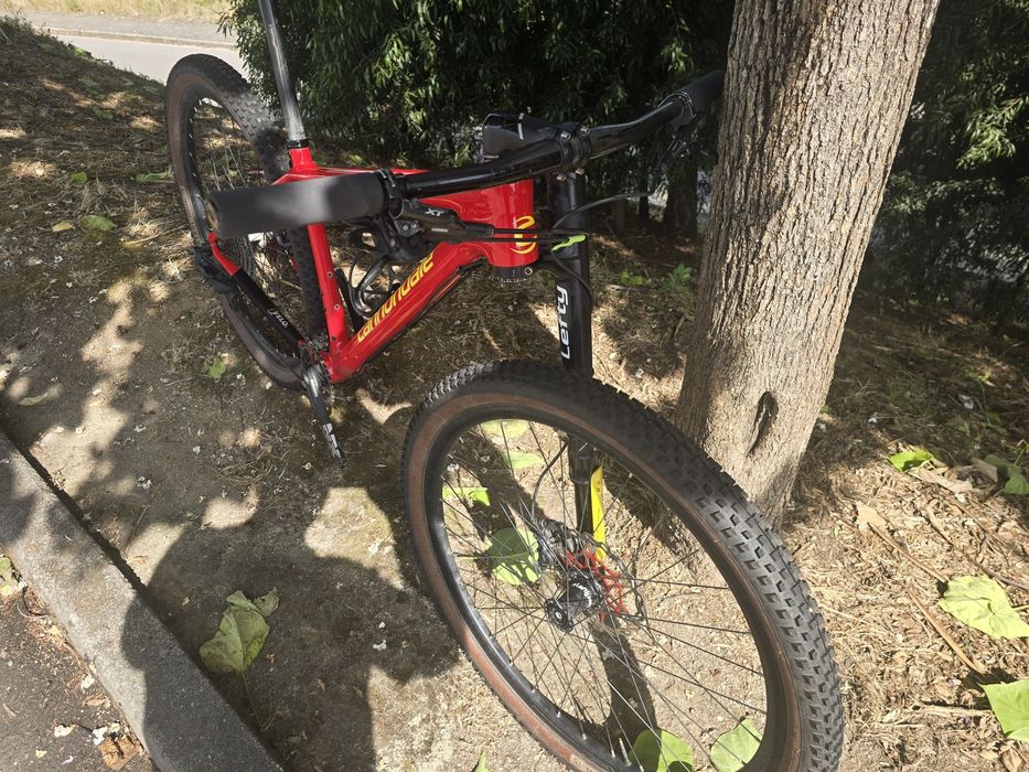 Cannondale de carbono m 12x1v com lefty