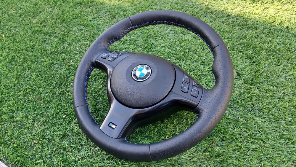 Volante bmw Pack m personalizado  E38 E39 E46 E53 completamente novo