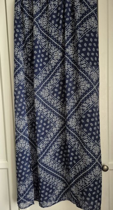Spódnica boho aztecki wzór &M, rozm 10, na krótkiej podszewce, rozm 36