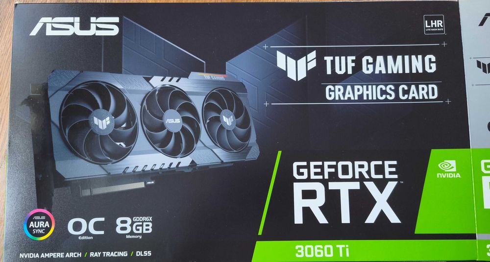 Видеокарта Asus Tuf 3060 ti