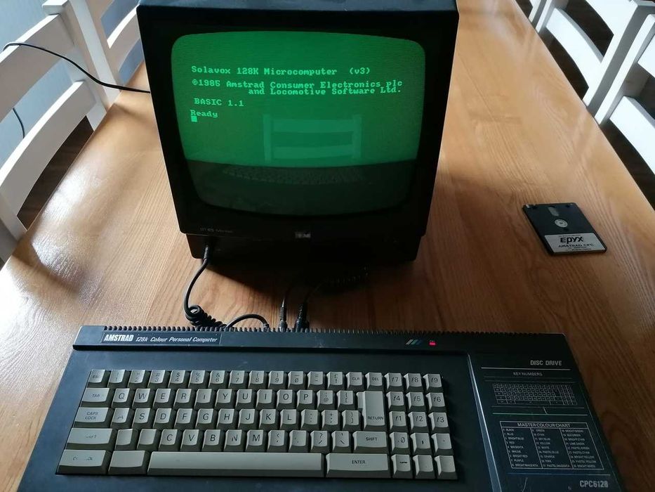 Sprzedam 2 x Amstrad CPC 6128 z unikatową drukarką DMP-2000