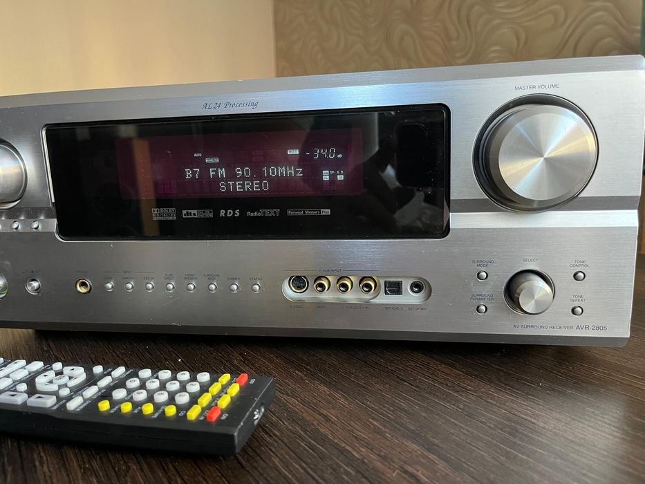 Amplituner 7.1 Denon AVR2805 z pilotem
