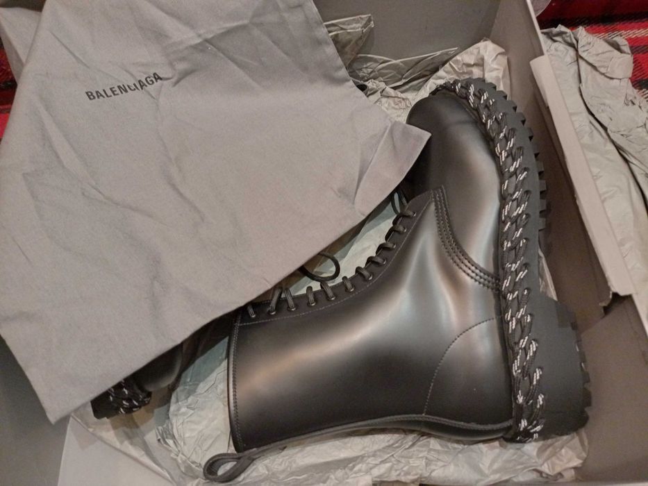 Balenciaga, мужские ботинки, combat boots