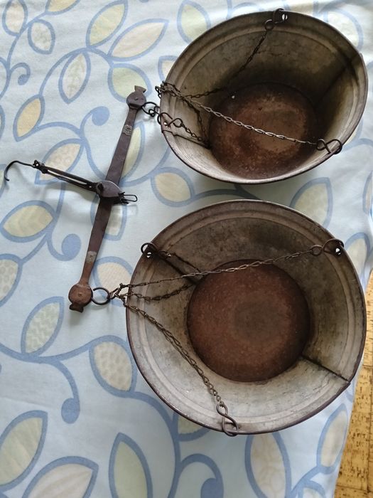 Balança antiga relíquia.
