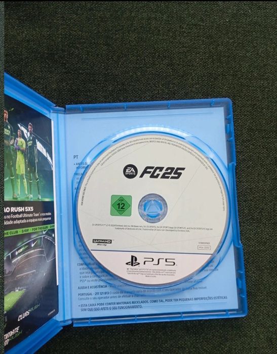 FC 25 PS5 como novo