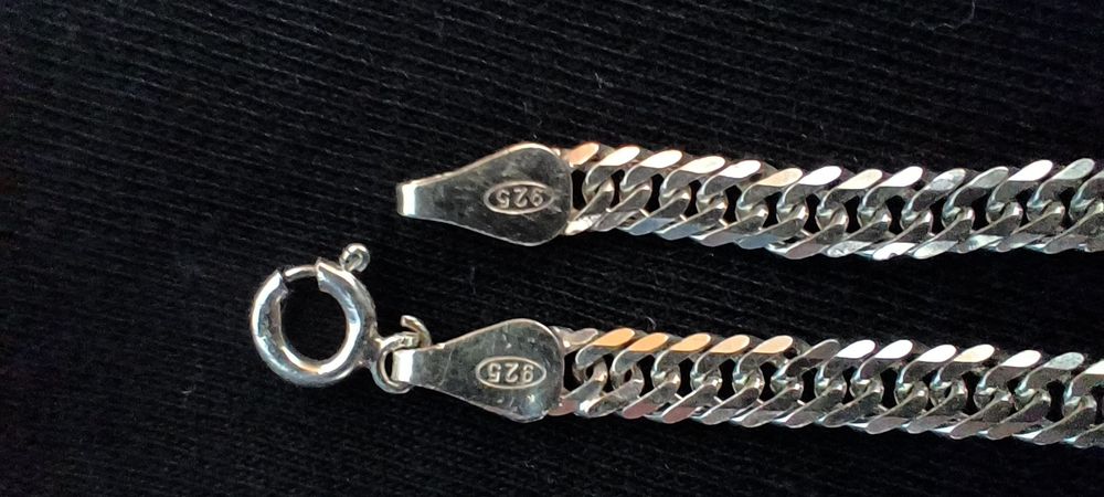 Pulseira de prata 925 unissex