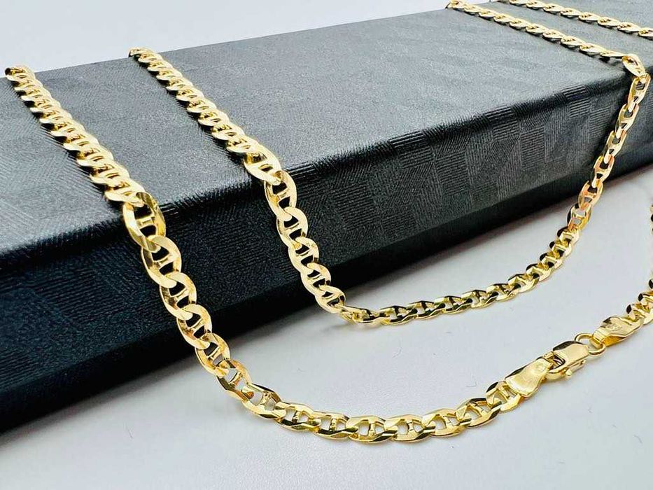 Złoty Łańcuszek Gucci 585 Cechowany 3,5 mm 55 cm