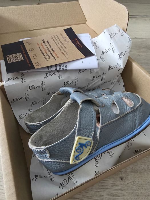 Buciki Magicalshoes COCO BABY BLUE 26