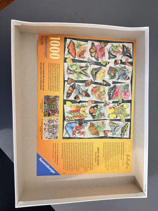 Пазл Ravensburger “Tropical Butterflies”, 1000 деталей